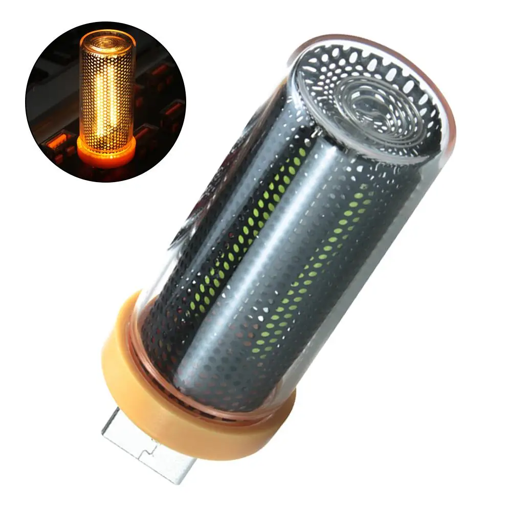 Retro USB Led Filament Nachtlicht Gelb Warme Glühbirne Beleuchtung Flamme Umgebungslicht Für Wohnkultur
