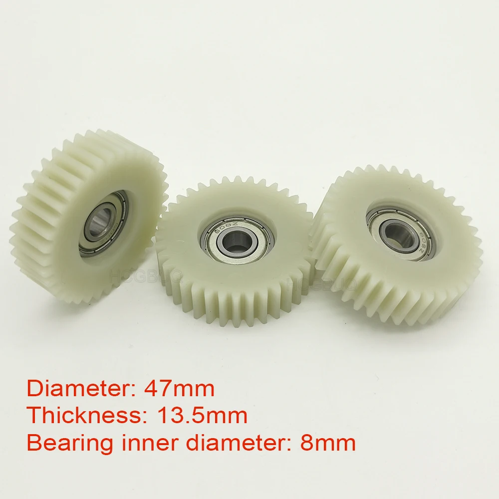 47x13,5mm Planetengetriebe 36 Zähne Zahnräder Mit 8mm Lager (3 Stück) – Bild 2