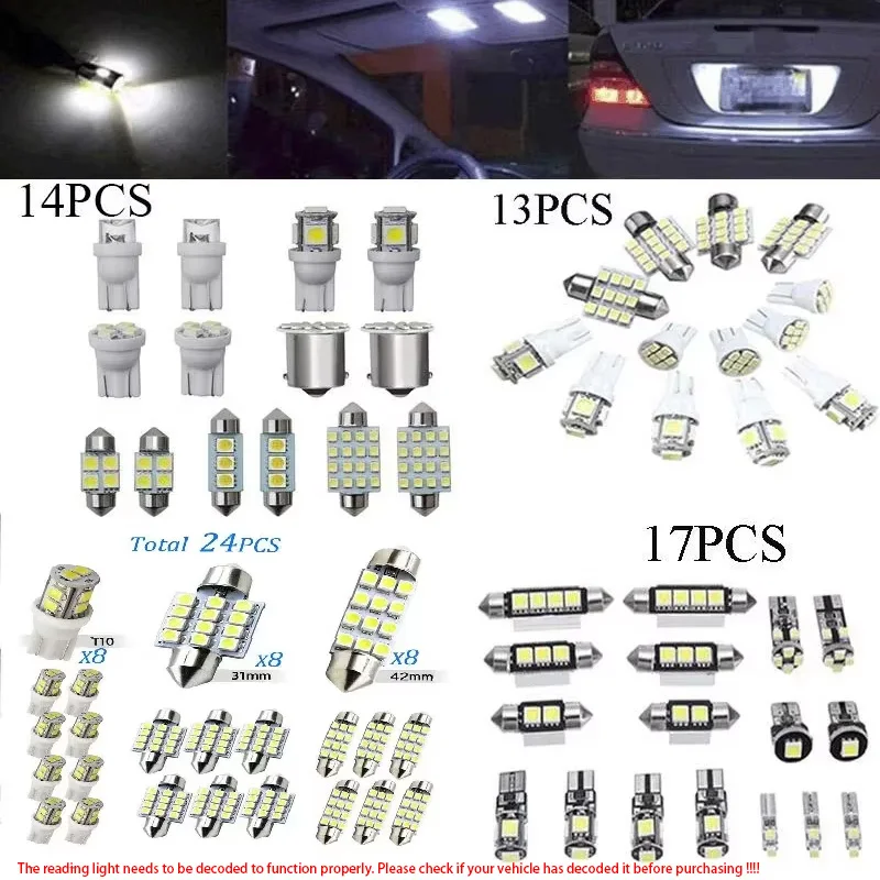 Universelle Auto-Innen leuchte t10 1156 Girlanden 31 42mm Upgrade-Kit für Auto-Innen kuppel Kennzeichen