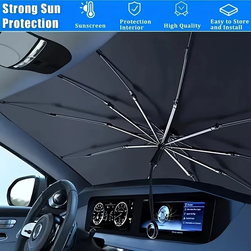 Auto-Windschutzscheiben-Sonnenschutz - Frontscheiben-Wärmeisolierung – Bild 6