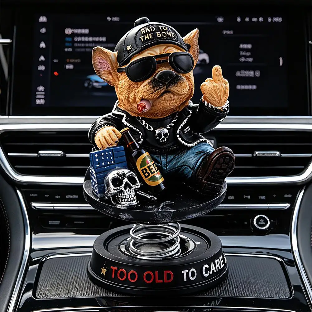 Auto-Innendekoration mit schwenkbarem Kopf, kreatives, schüttelndes Ornament, tragbare, stilvolle