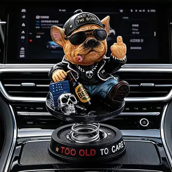 Auto-Innendekoration mit schwenkbarem Kopf, kreatives, schüttelndes Ornament, tragbare, stilvolle
