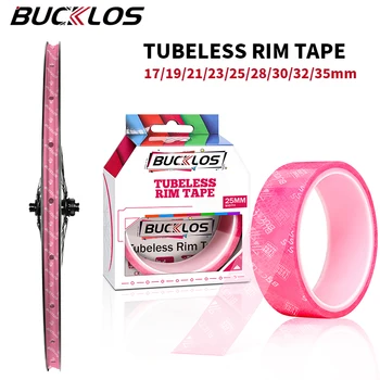 BUCKLOS 10M Fahrrad Tubeless Felgenband 17/19/21/23/25/28/30/32/35mm Breite Fahrrad Felgenstreifen MTB Rennrad