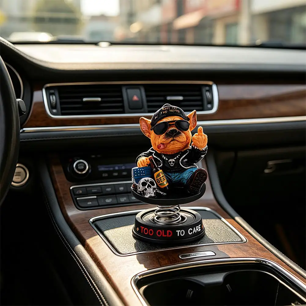 Auto-Innendekoration mit schwenkbarem Kopf, kreatives, schüttelndes – Bild 5
