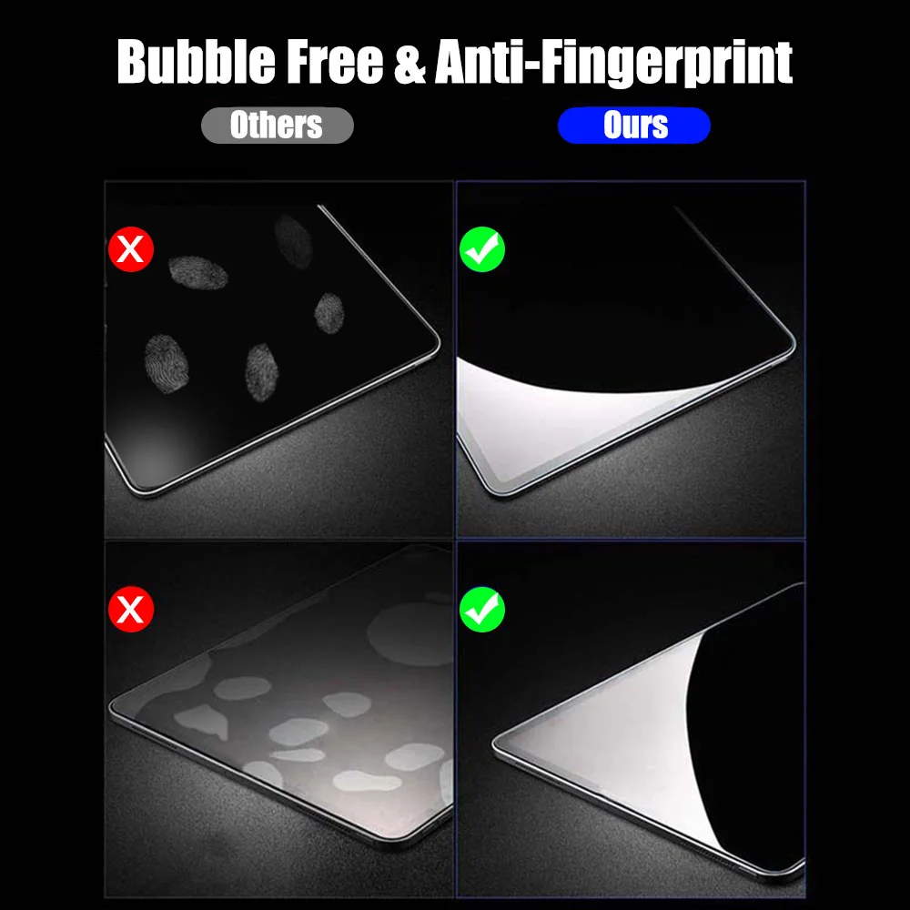 Displayschutzfolie aus gehärtetem Glas für iPad 10.2 9.7 10. 5 10.9 – Bild 4