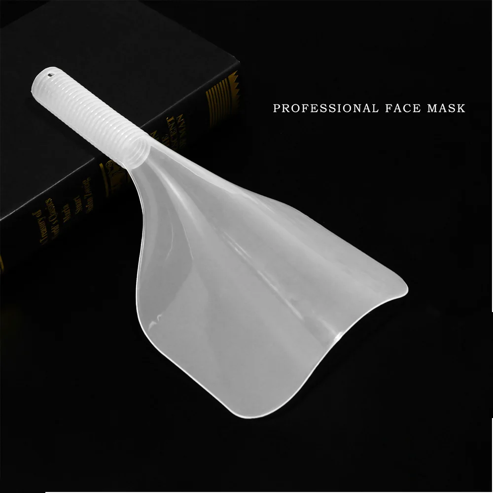 Barber Klar Kunststoff Haarspray Gesichtsschutz Haarschnitt Pads – Bild 2