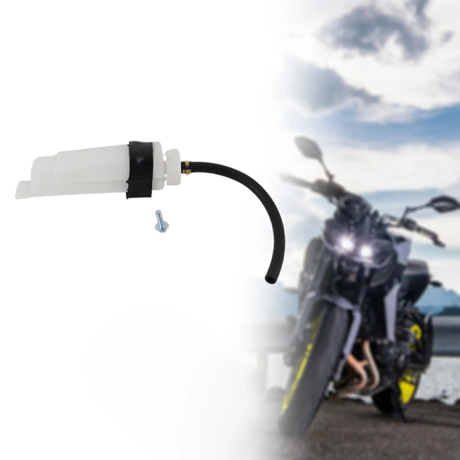 Motorrad Frostschutzmittel Kühler Überlauf Wasserkocher Motor Wasser – Bild 3