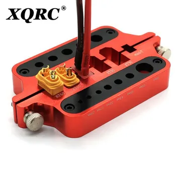 RC Auto Teile Metall mini Rot Löten Werkzeug Halter Modell Autos Drone Marine Schweißen Werkzeug T stecker