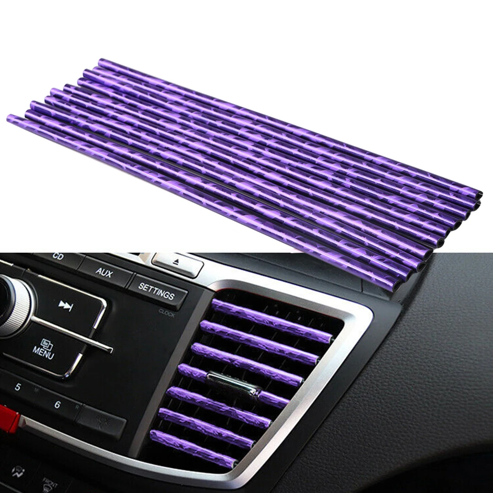 Bunte Auto-Zubehörteile DIY Auto-Innenraum Klimaanlage (10 Stück) – Bild 6