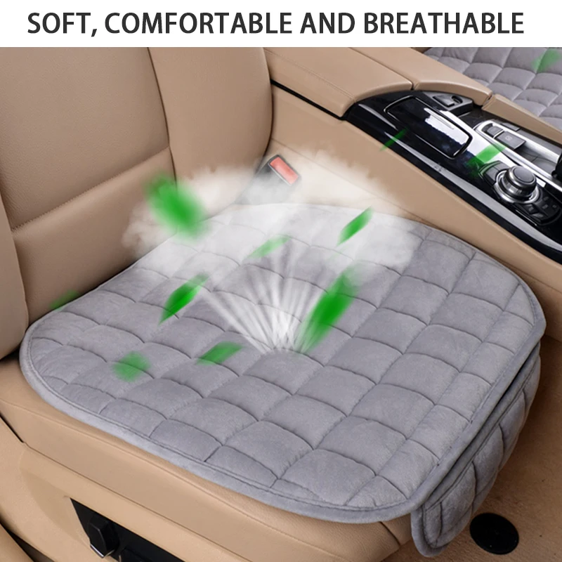 SEAMETAL Plüsch-Autositzbezug, ultraweiches Autositzkissen – Bild 5