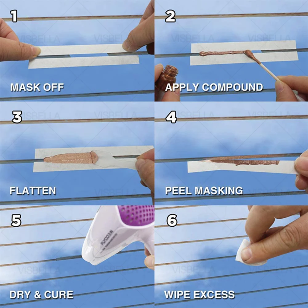 DIY-Reparaturset für die hintere Fensterheber für Autokratzer, kaputte – Bild 6