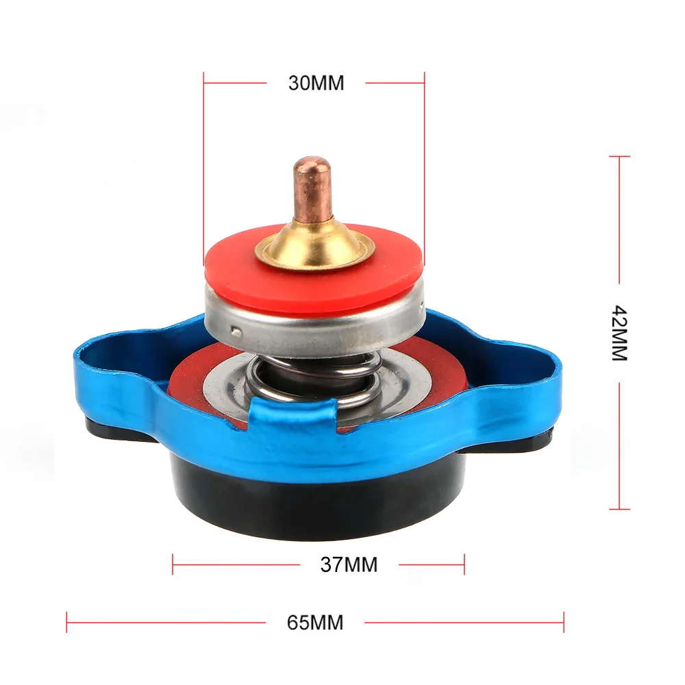 0,9/1,1/1,3 Bar Auto Wasser Tank Abdeckungen Mit Temperatur Gauge – Bild 5