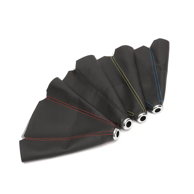 Auto Schaltknauf Leder Boot Abdeckung Für Ford Hyundai Sitz Suzuki Honda Toyota Subaru Nissan VW Skoda Audi