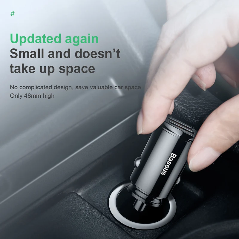 Baseus 30W USB-Autoladegerät Quick Charge 4.0 3.0 FCP SCP USB PD – Bild 4