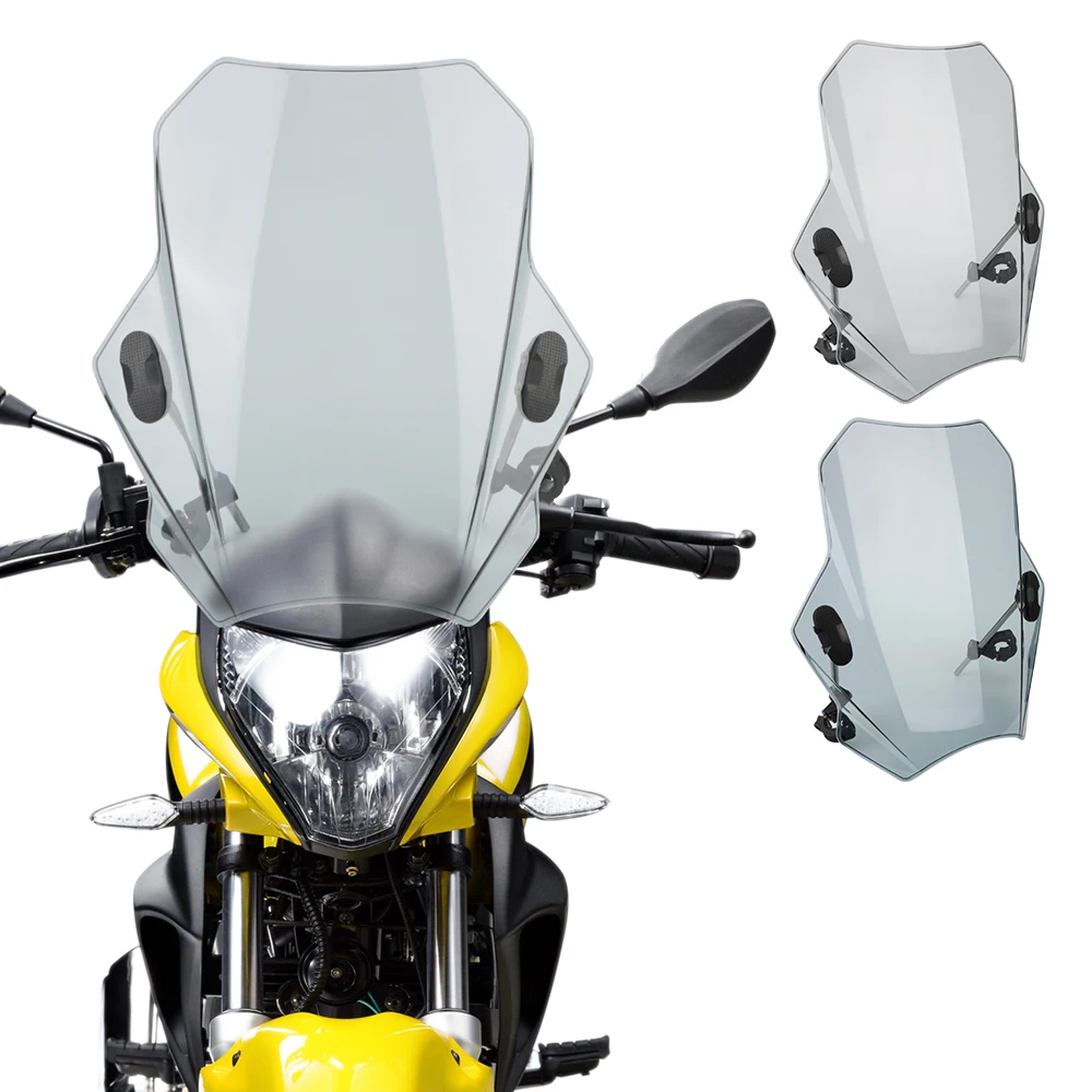 Universal Für MT07 MT09 Windschutzscheibe Abdeckungen Motorrad – Bild 2