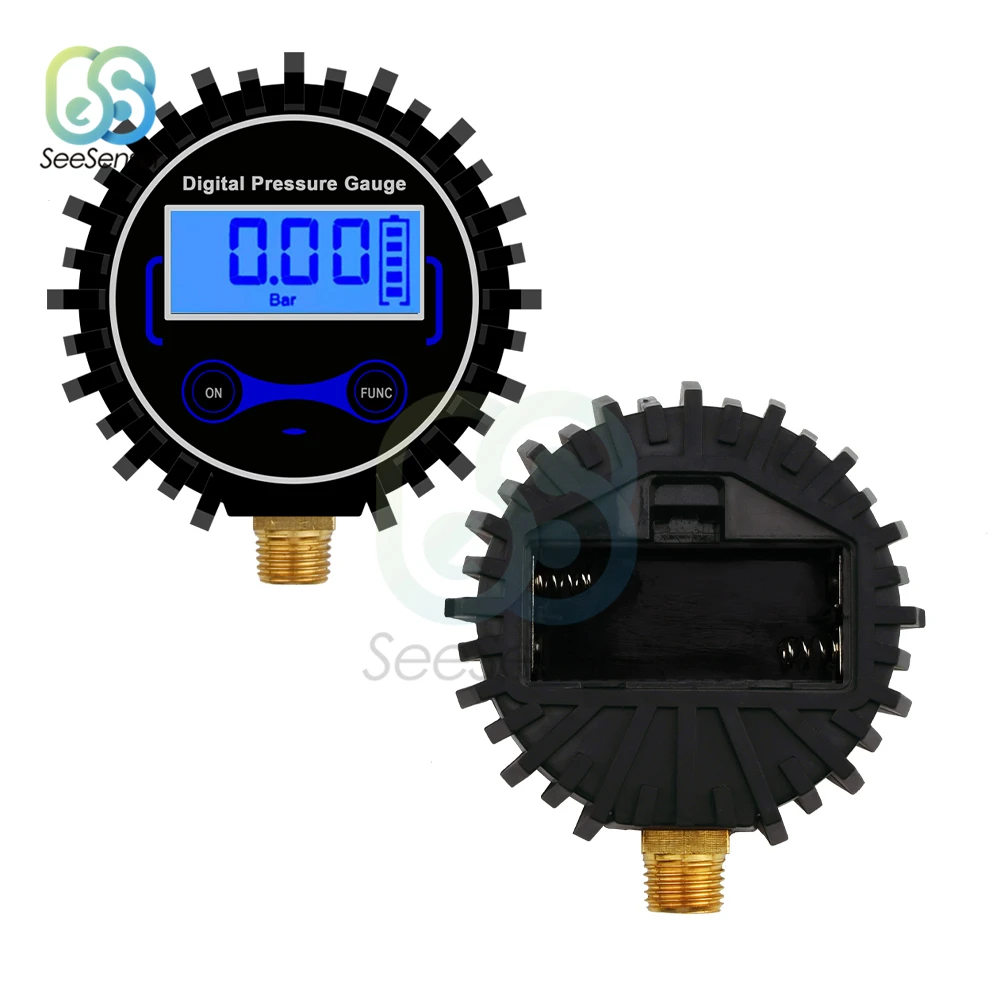 0-200PSI 1/4NPT Digital Reifen Manometer Air PSI Meter Auto Motorrad – Bild 4