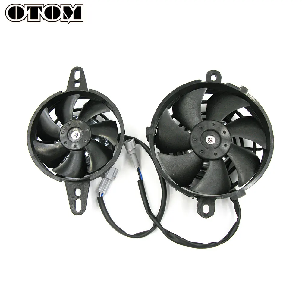 OTOM Motorrad Kühler Fan Wasser Tank Luft Fan Öl Kühler Motor Kühlung – Bild 6