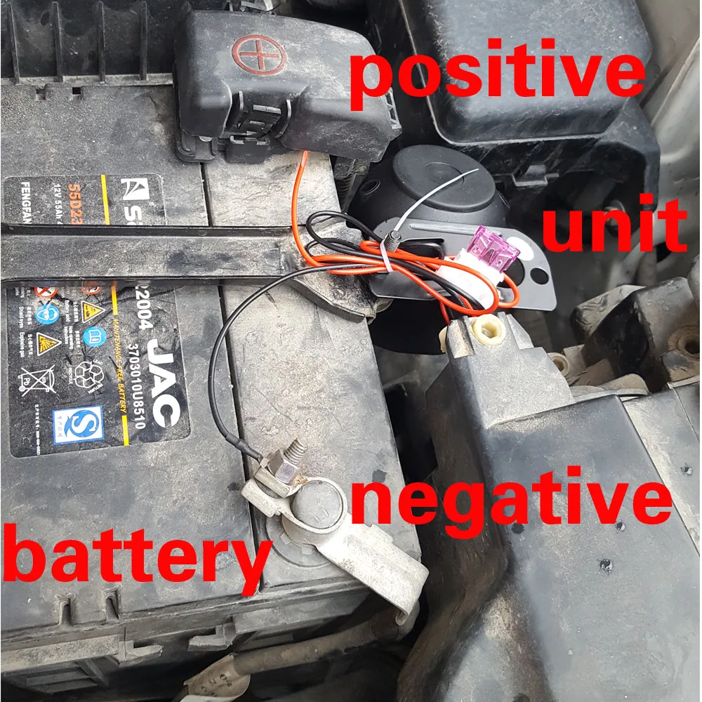 Universal 12V Fahrzeug Einbruch alarm Sicherheits schutz Auto Auto – Bild 4