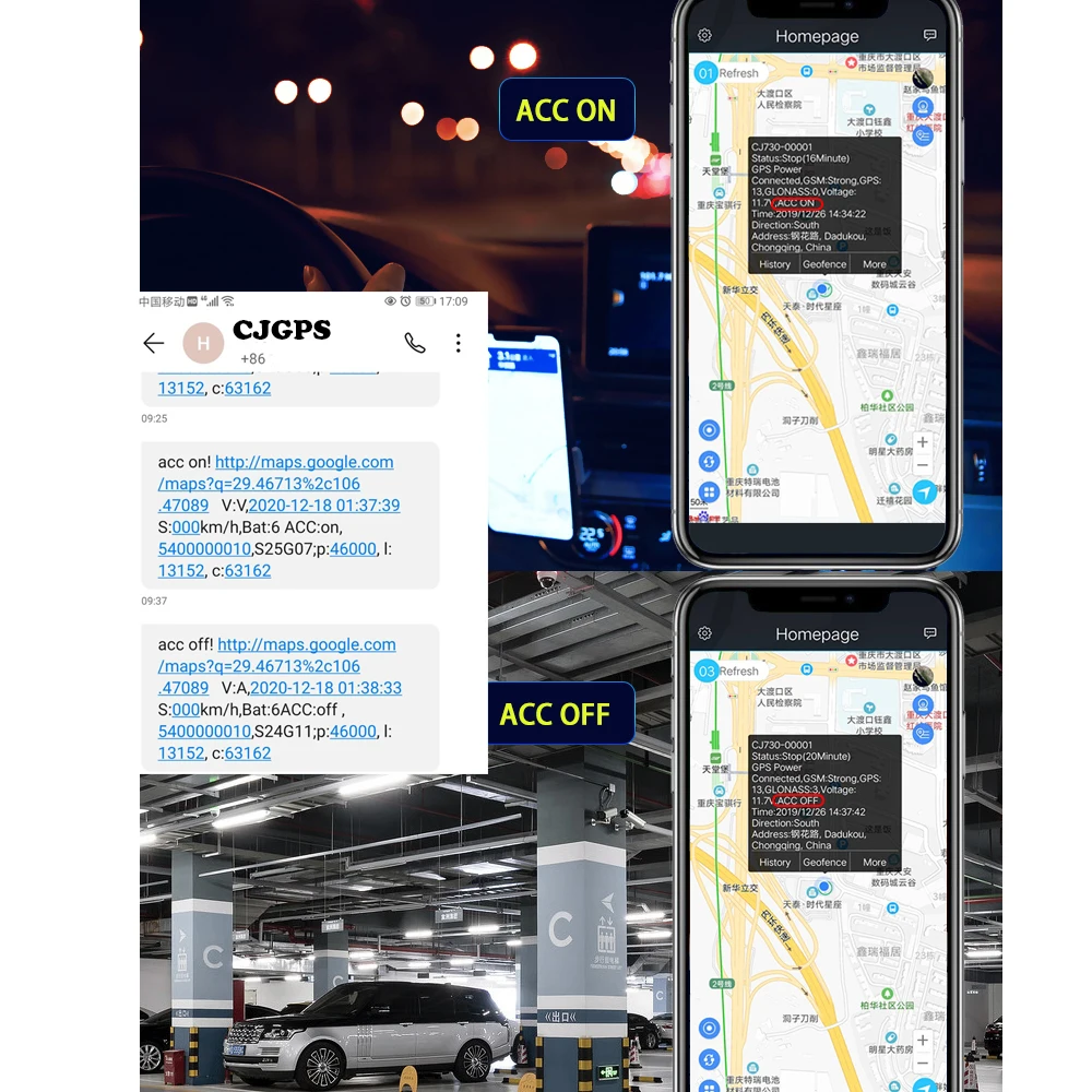 Motorrad-Auto-Relais GPS-Tracker 4G 95V Verstecktes Ortungsgerät – Bild 3