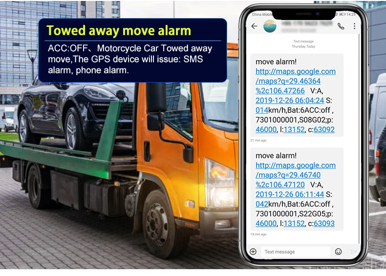 Motorrad-Auto-Relais GPS-Tracker 4G 95V Verstecktes Ortungsgerät – Bild 4