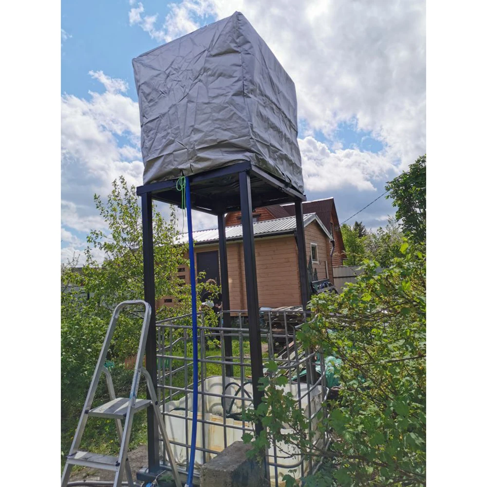 4 Farben IBC-Außenabdeckung für Regenwassertank 1000 Liter Behälter – Bild 6