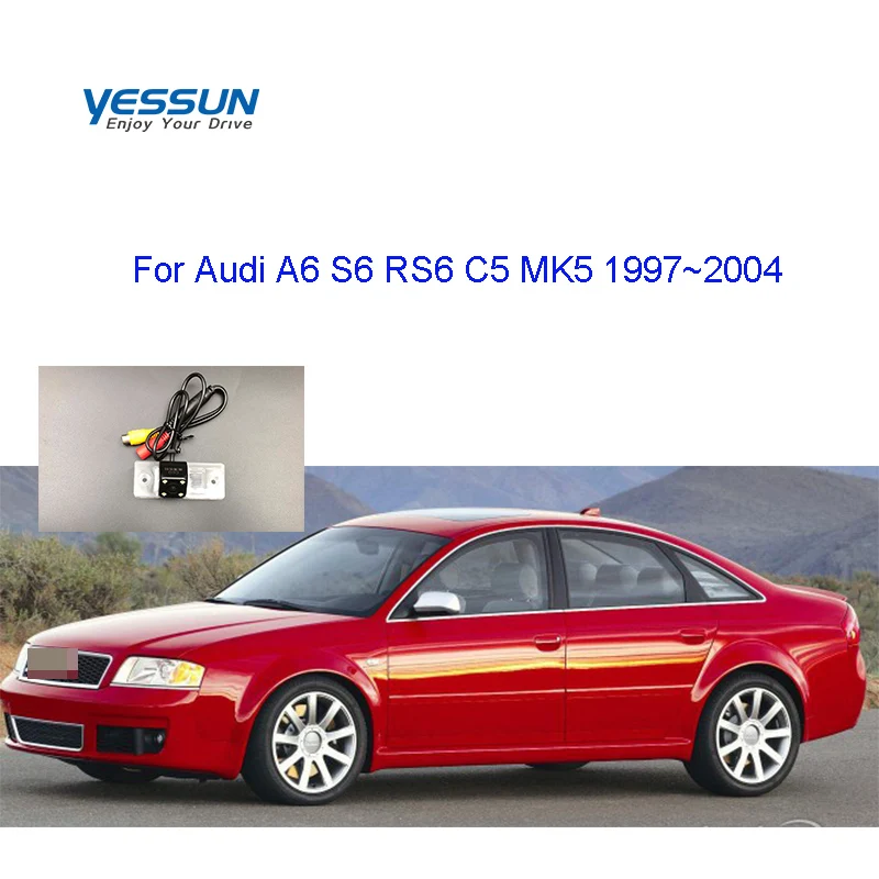 Rückfahrkamera für Audi A6 S6 RS6 C5 MK5 1997 ~ 2004 Kamera Parkplatz/Kennzeichenkamera