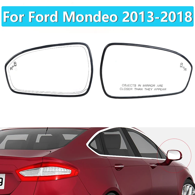 Auto Erhitzt Side Flügel Rückspiegel Glas Auto Ersatz Für Ford Mondeo 2013 2014 2015 2016 2017 2018 UNS