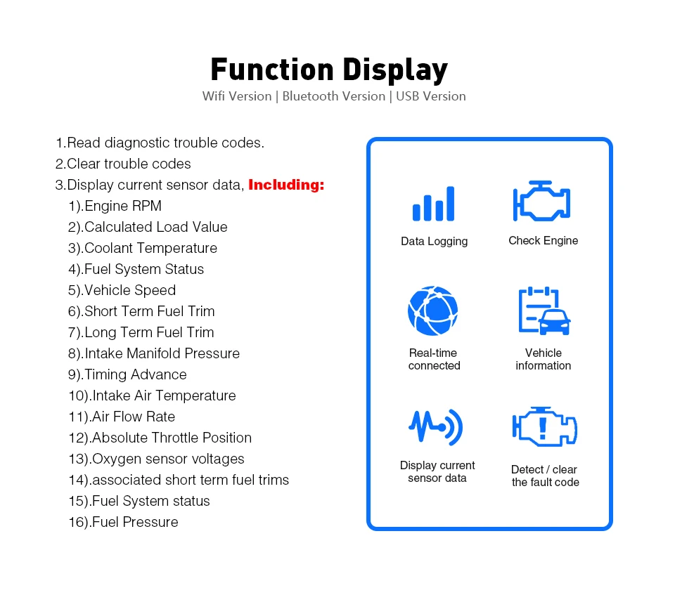 Version Mini ELM327 V1.5 für IOS Android Bluetooth 5,1 Auto Scanner – Bild 6
