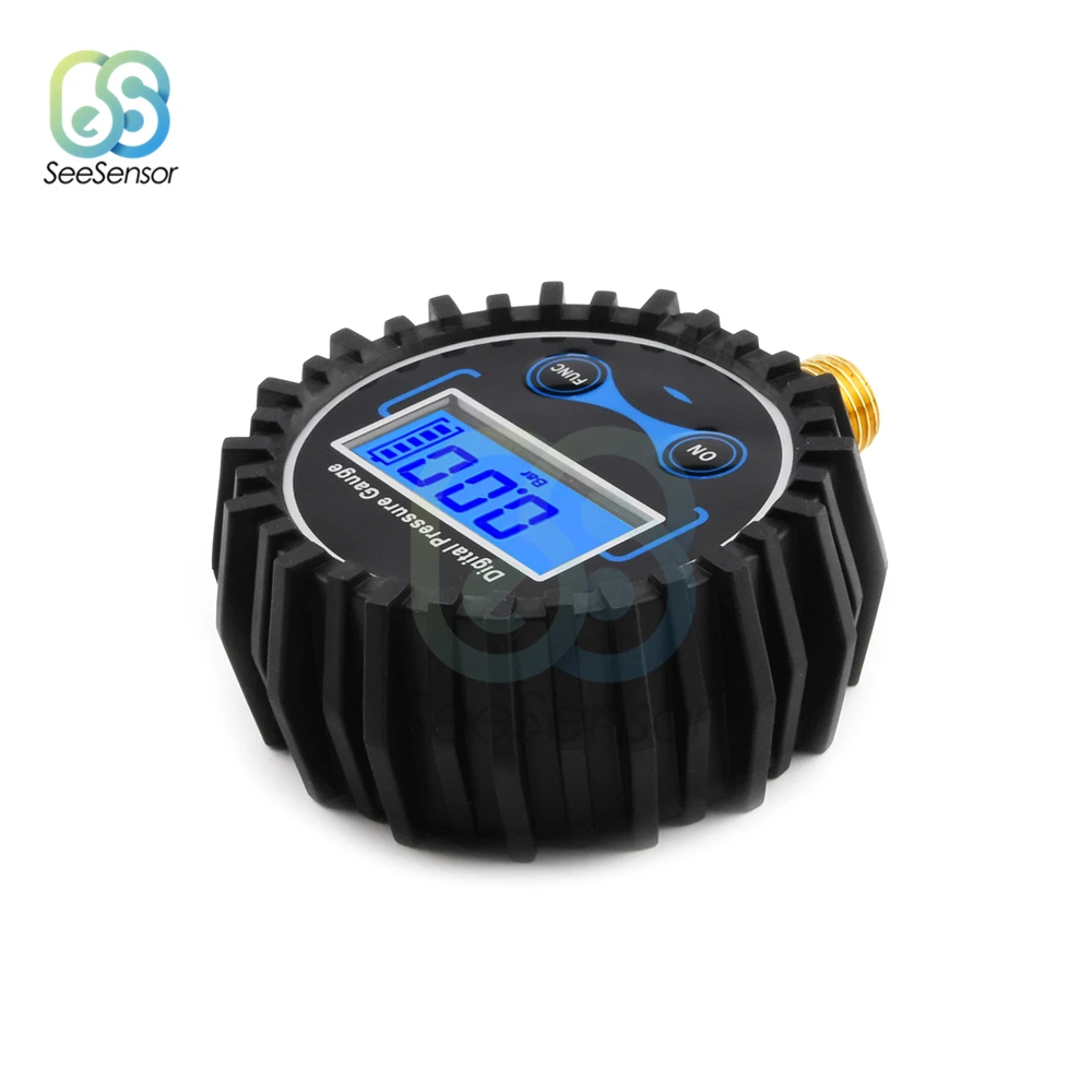 0-200PSI 1/4NPT Digital Reifen Manometer Air PSI Meter Auto Motorrad – Bild 3