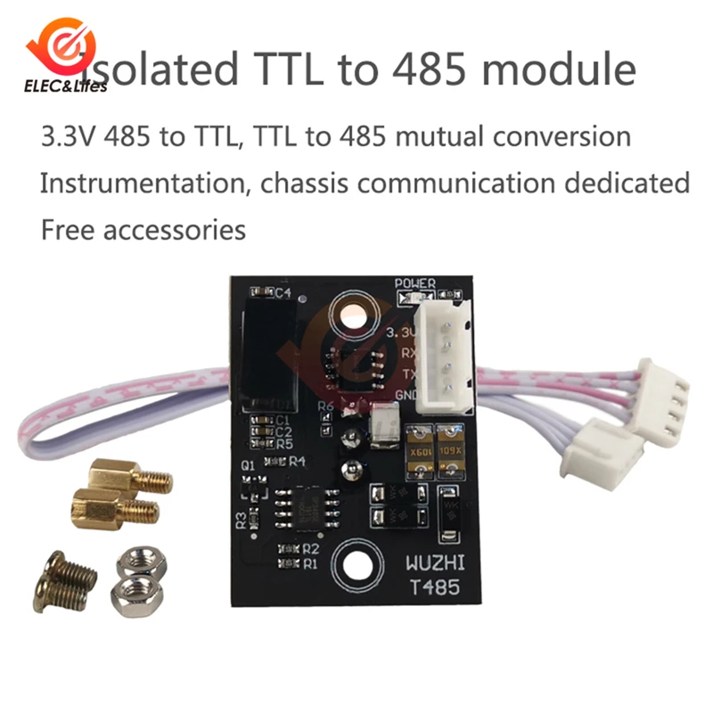 Isoliertes TTL-zu-485-Modul, RS485 zu TTL-Kommunikation – Bild 2