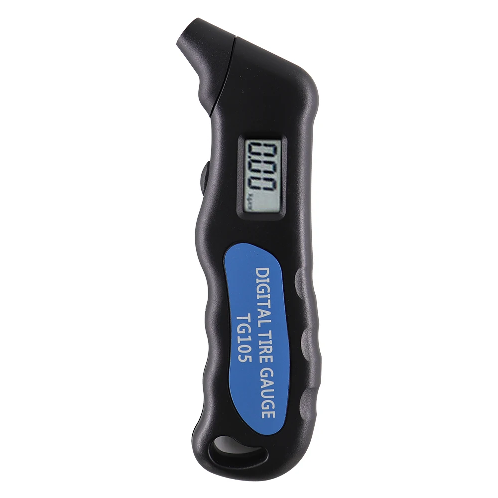 TG105 TG205 R-6802 Hochpräzises digitales Autoreifen-Luftdruckmessgerät, LCD-Display, Manometer, Barometer