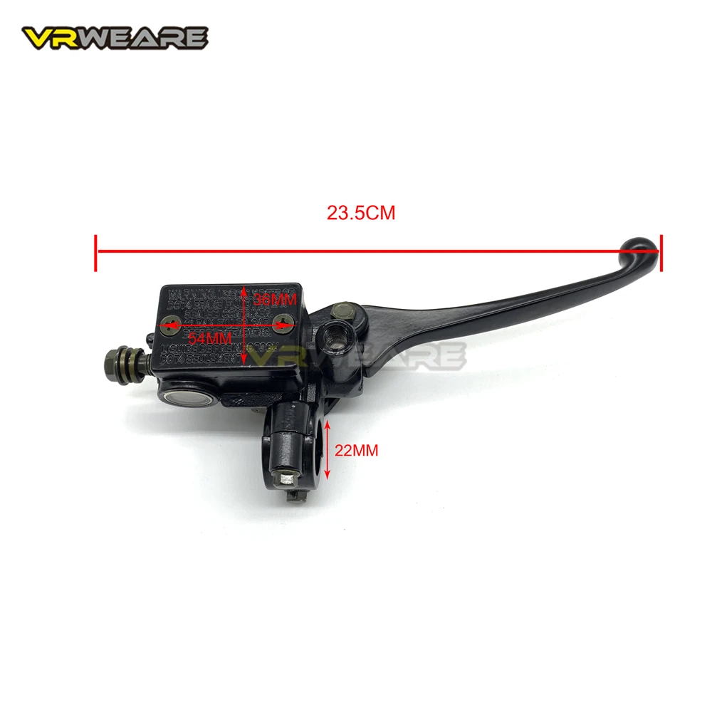Motorrad Bremspumpe Vorne Hauptzylinder Hydraulische Bremshebel Rechts – Bild 5