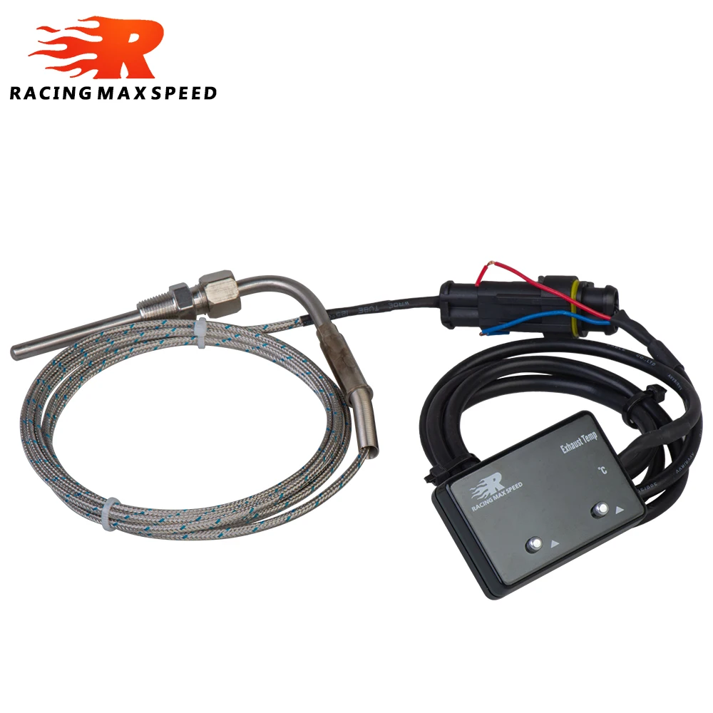 Auto Abgastemperaturanzeige Abgasmesser Digital mit Sensor EXT – Bild 4
