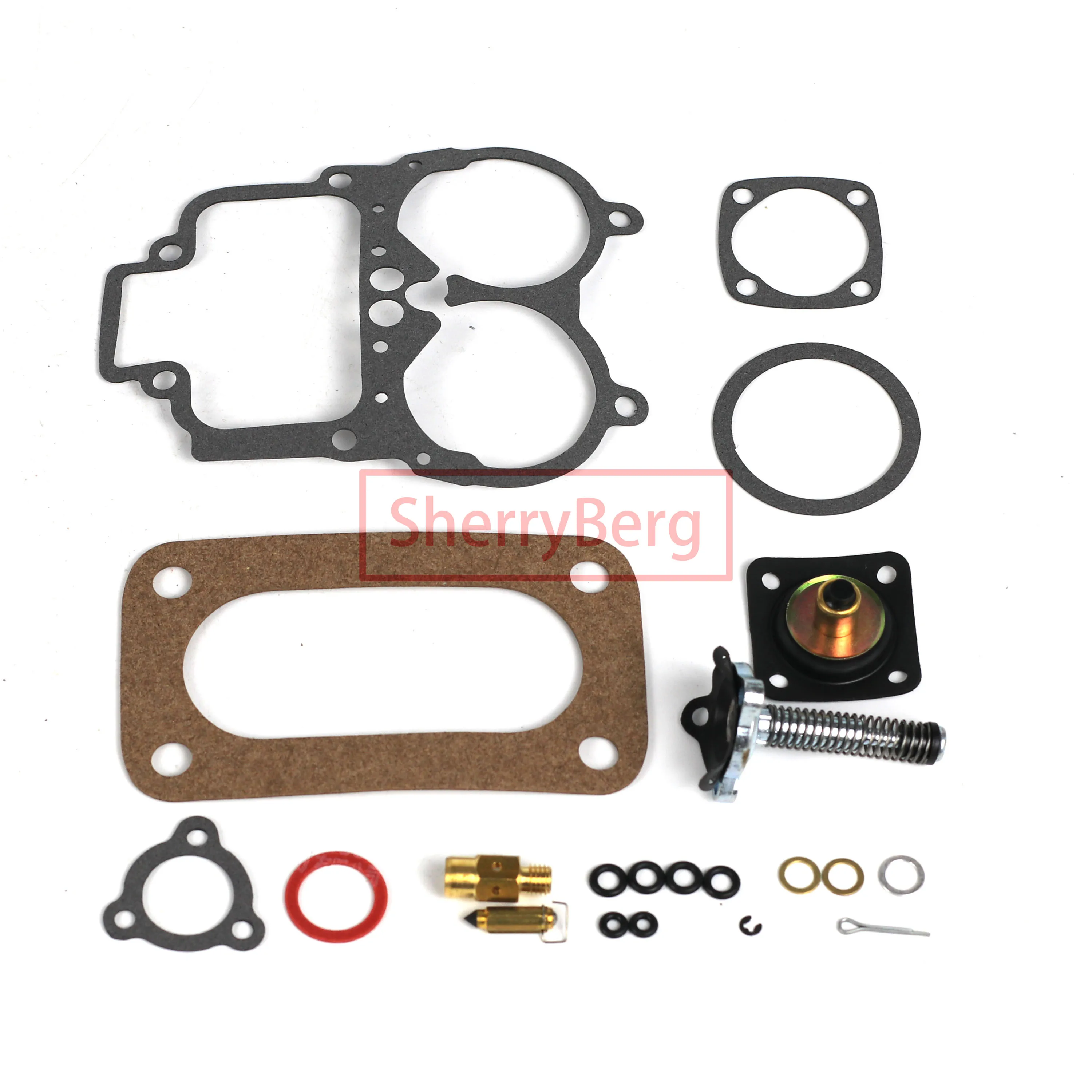 SherryBerg Reparatursatz Tune-up für EMPI FAJS Weber 32/36 DGAV DGEV DGV DGES Vergaser Service Carburador
