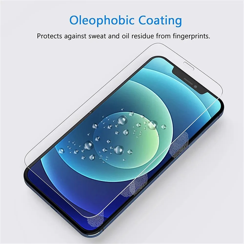 Schutz Glas Auf Für iPhone 17 16 15 14 13 12 11 Pro XR X XS (4 Stück) – Bild 4