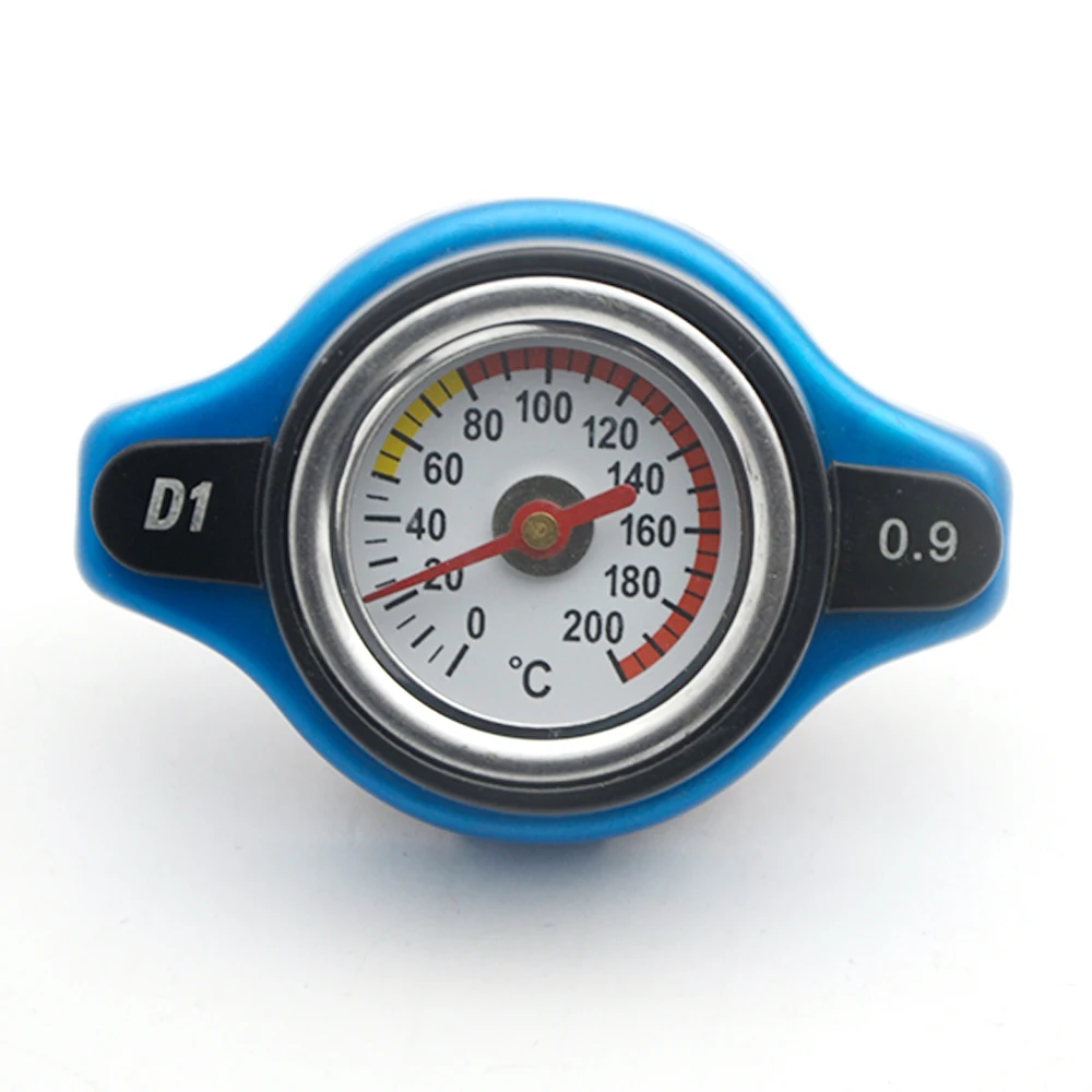 Auto Thermostat Gauge Kühlerdeckel Tank Abdeckung Temperatur Wasser Gauge Mit Utility Safe 0,9 Bar/1,1 Bar/1,3