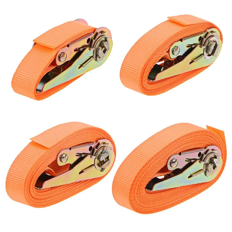 Mode Porable Heavy Duty Tie Down Cargo Strap Gepäck Zurrgurt Starke Ratsche Strap Gürtel Mit Metall Schnalle