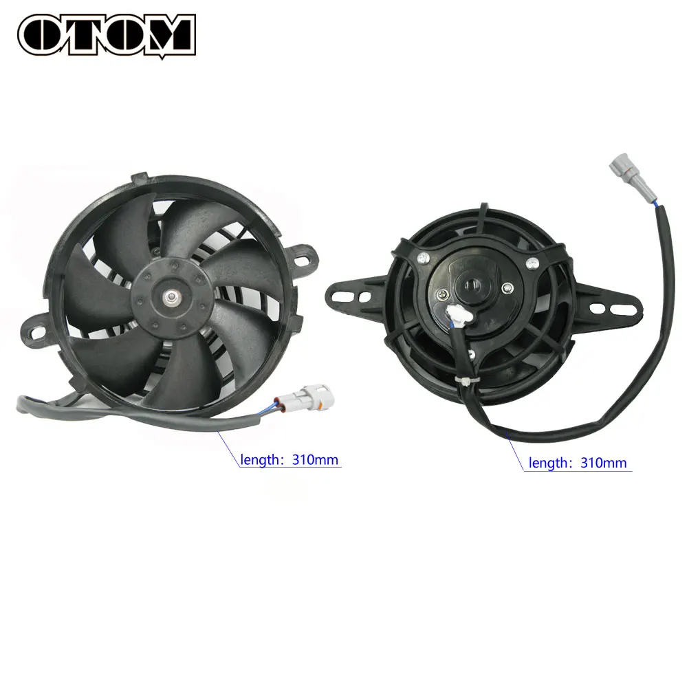 OTOM Motorrad Kühler Fan Wasser Tank Luft Fan Öl Kühler Motor Kühlung – Bild 4