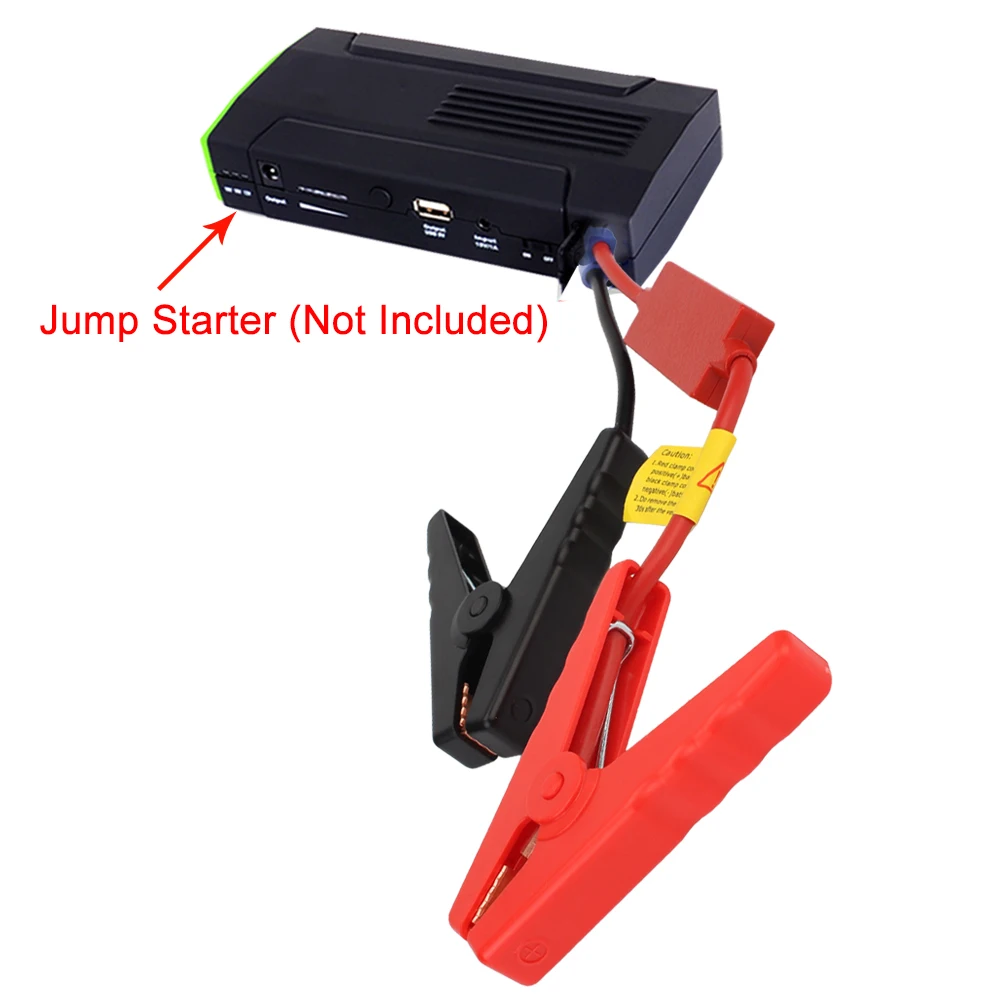 Universal Notfall Batterie Jump Kabel Klemmen Starthilfe Krokodil Clip – Bild 6