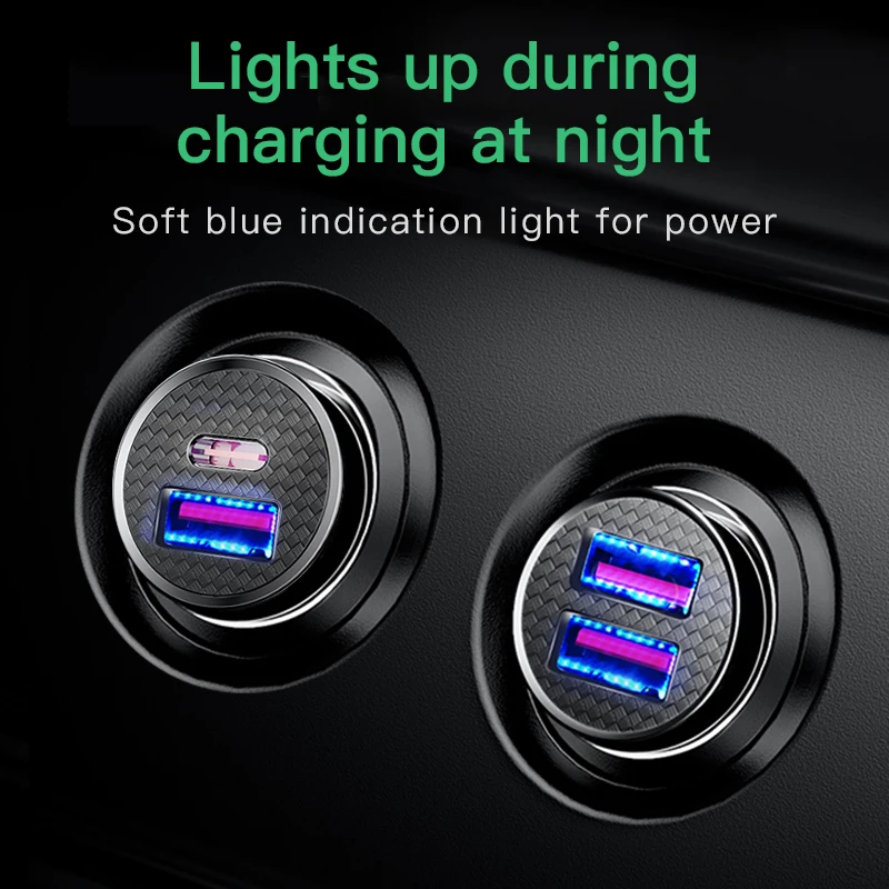 Baseus 30W USB-Autoladegerät Quick Charge 4.0 3.0 FCP SCP USB PD – Bild 5
