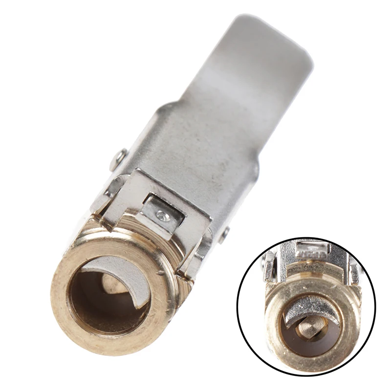 8mm Auto Luftpumpe Reifen Inflator Ventil Stecker Futter Clip Auto – Bild 4