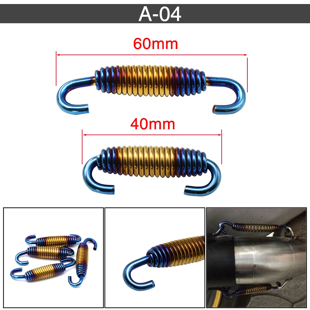 Alconstar 60 mm/70 mm/75 mm Motorrad-Auspuffrohr-Schalldämpfer – Bild 5