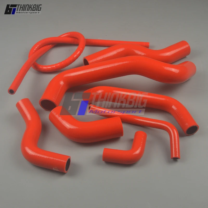 Silikon Kühler Schlauch Kit Für 1989-1993 Toyota Celica GT-Vier ST185 – Bild 3