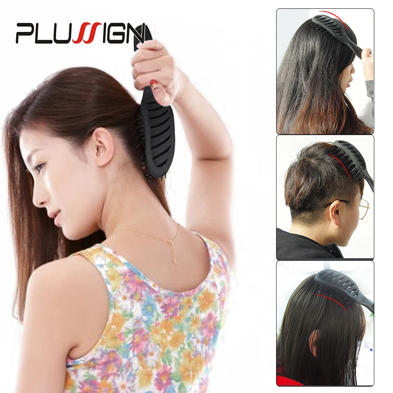 Styling Lockiges Haar Pinsel Salon Massage Kamm Pinsel Entwirren – Bild 6