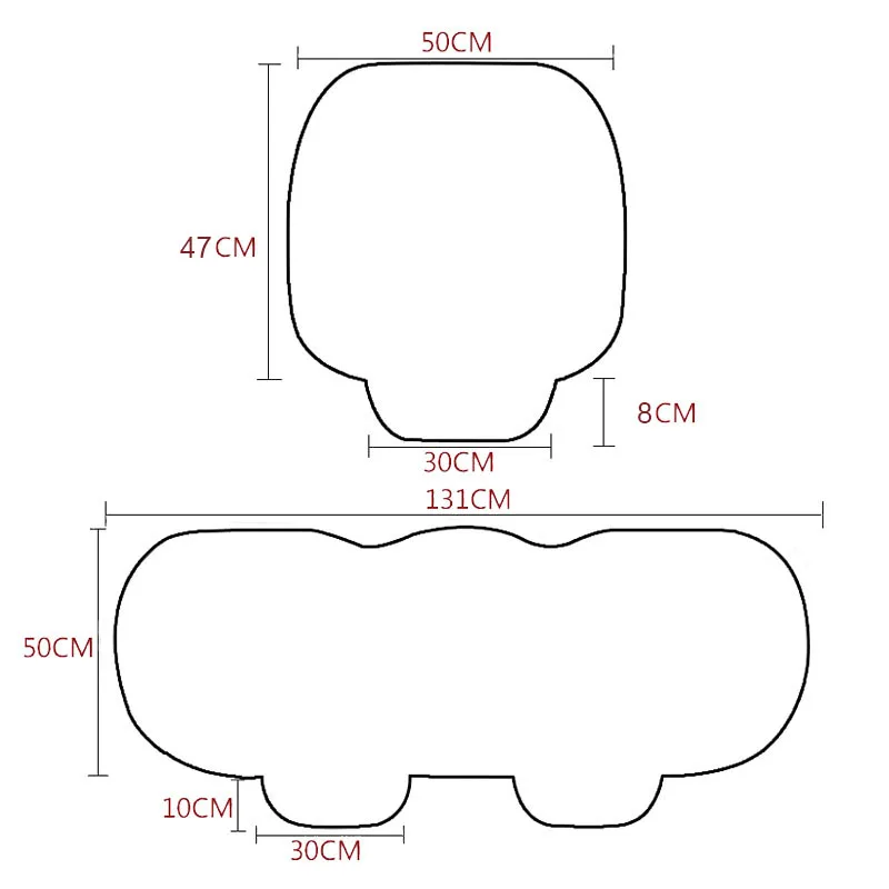 SEAMETAL Plüsch-Autositzbezug, ultraweiches Autositzkissen – Bild 6