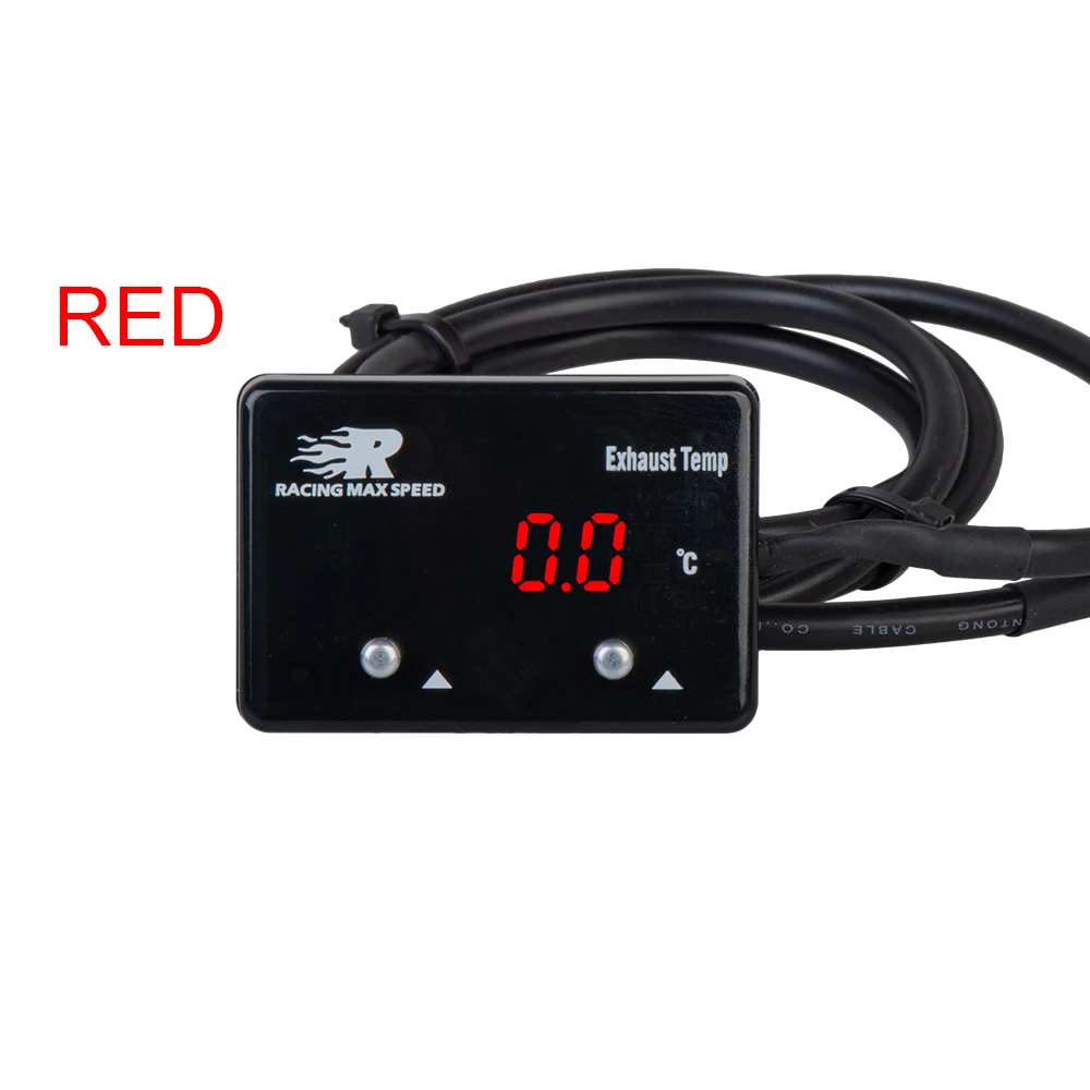 Auto Abgastemperaturanzeige Abgasmesser Digital mit Sensor EXT Temperaturmesser Turbo für 4WD Hilux Patrol EGT