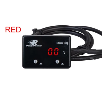 Auto Abgastemperaturanzeige Abgasmesser Digital mit Sensor EXT Temperaturmesser Turbo für 4WD Hilux Patrol EGT