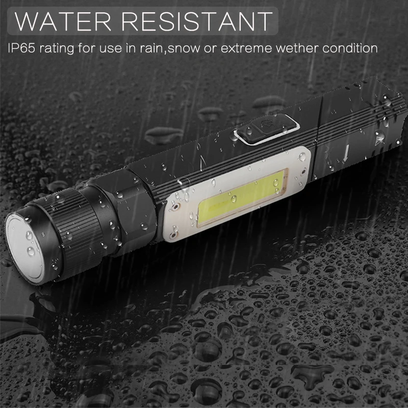Magnetische LED-Taschenlampe, ultrahelles, wasserdichtes COB-Licht – Bild 5
