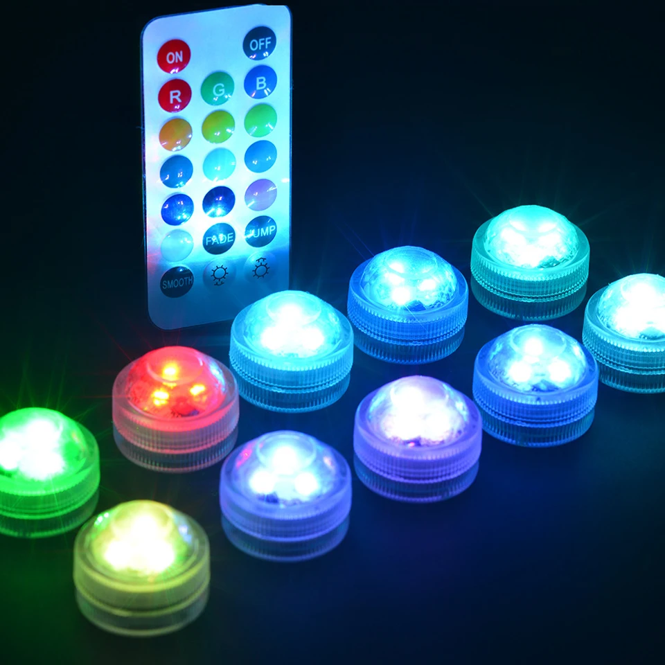 LED Auto Innen Umgebungs Nachtlicht Dekoration Drahtlose Klebstoff – Bild 2
