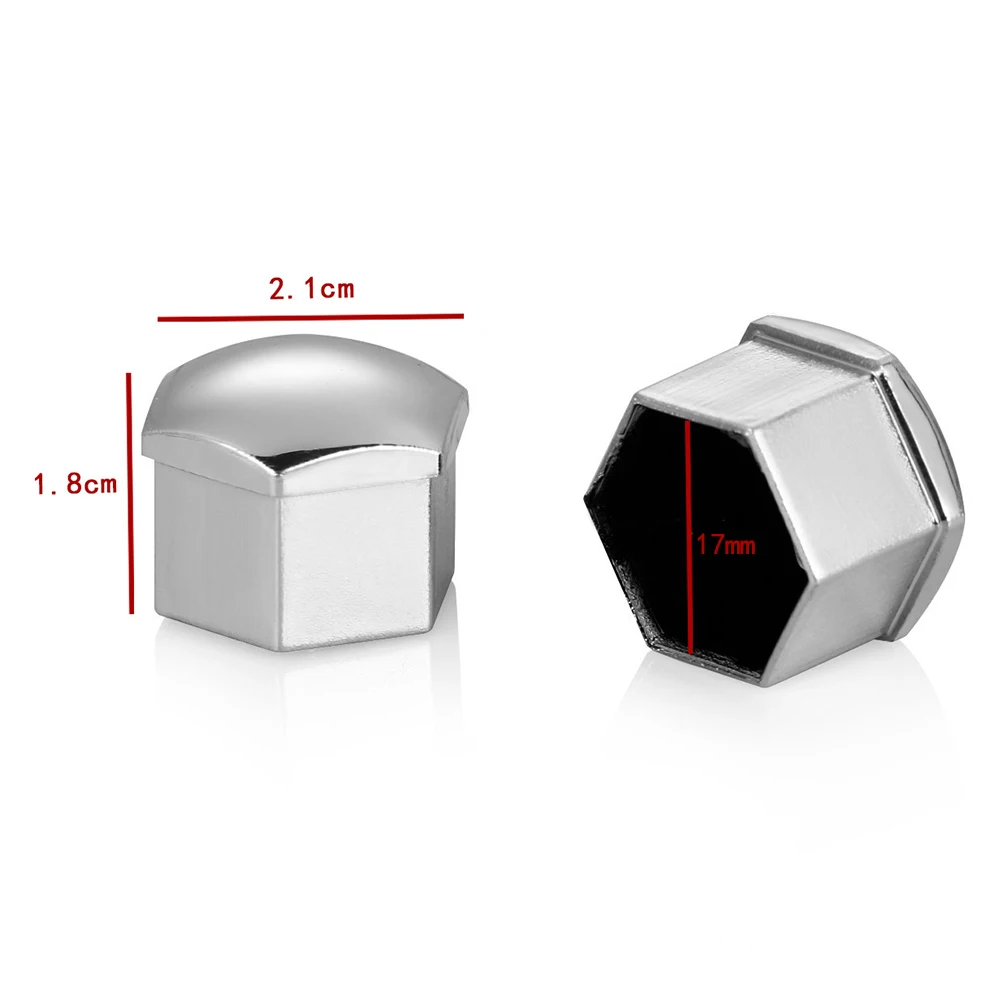 17mm Rad Lug Bolt Center Mutter Abdeckungen Kappen (20 Stück) – Bild 6